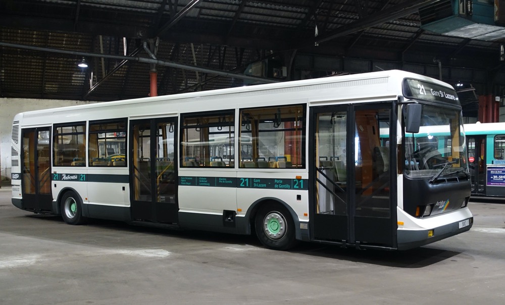 Prototype ayant servi à la conception des bus actuels