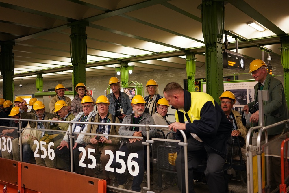 Visite du métro de Berlin en train spécial