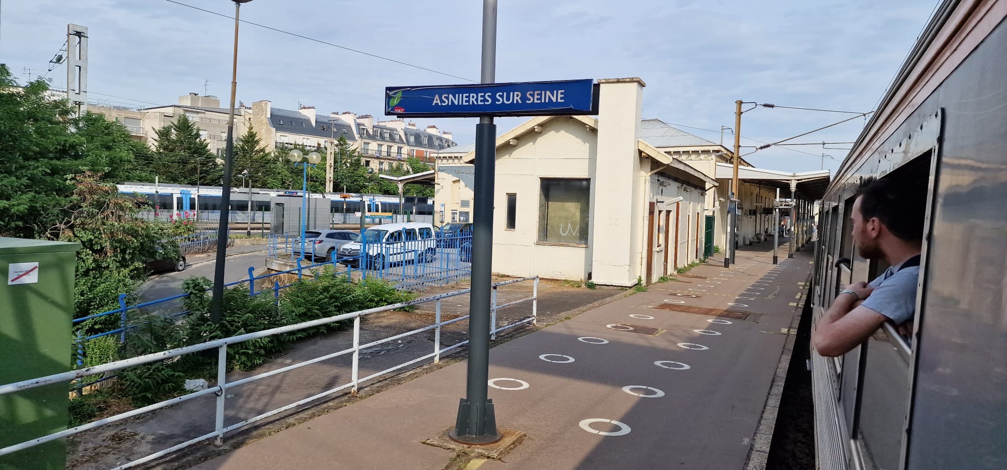 Asnières (au retour)