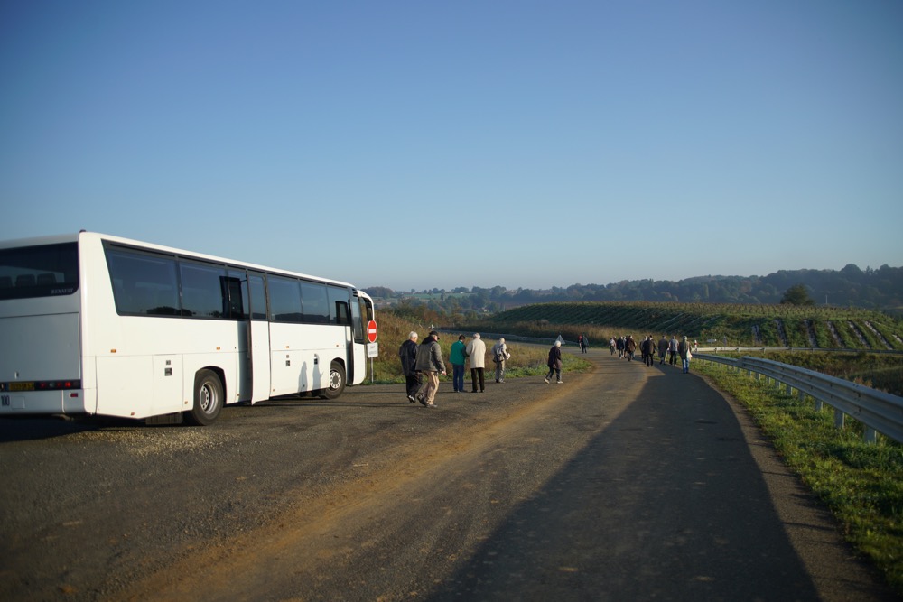 Arivée au raccordement de la Milesse   A. EDDI©